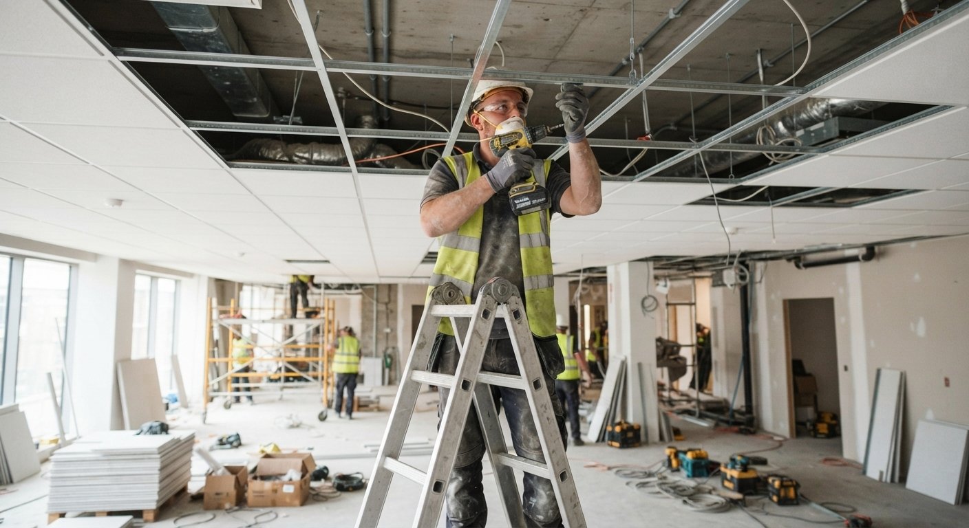 Comparison of false ceiling types in Riyadh